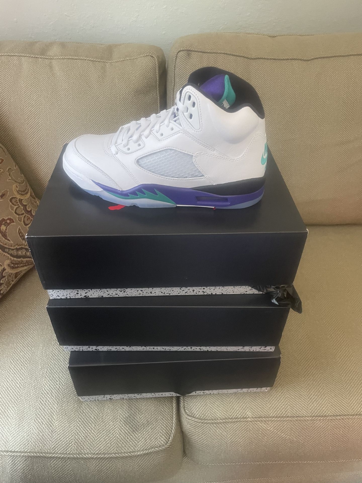 Air Jordan Retro 5 Grape