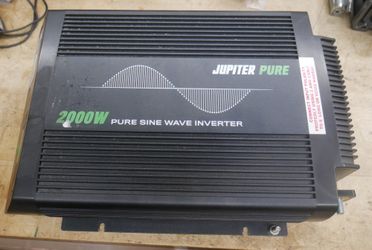 Jupiter pure 2000w 12v wave inverter f(contact info removed)1 used