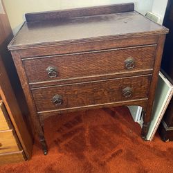 Oak Dresser And Wardrobe 