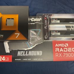AMD 7800X3D, 7900XTX, 32GB DDR5 6000