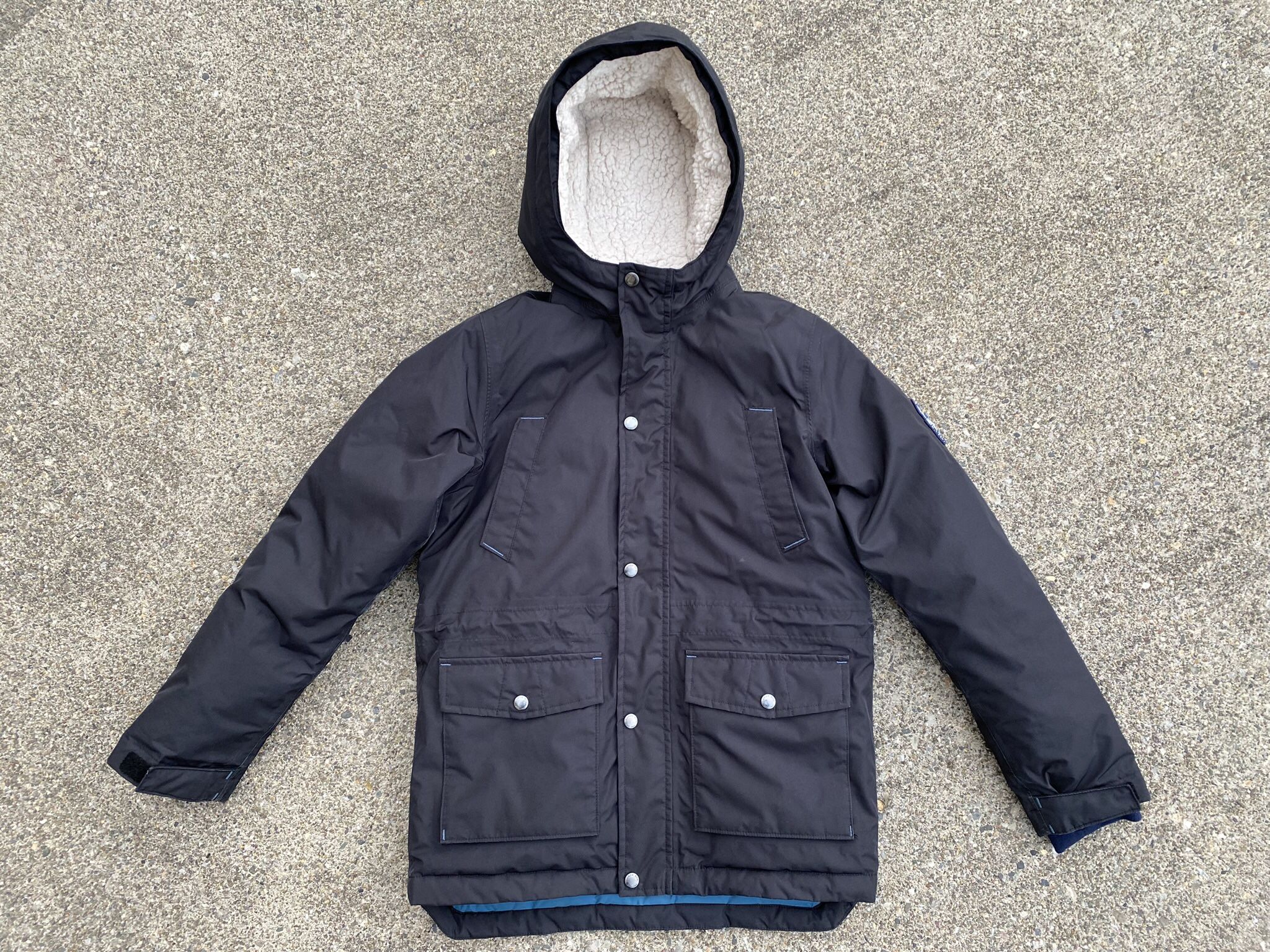 Size 10/12 - Lands’ End Kids Expedition Down Winter Snow Parka Coat