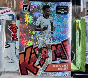 2025-26 Donruss Road To FIFA World Cup Bukayo Saka Oversized KABOOM! England