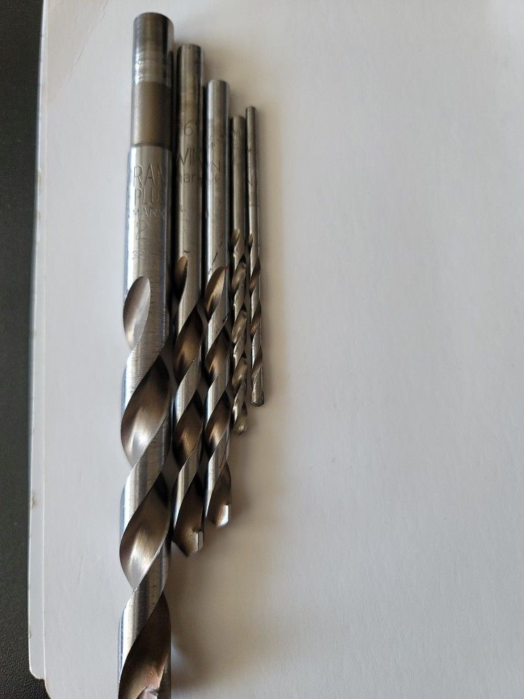 5 PIZAS JORAN IRWIN UNI-PLUS CARBIDE BOLSILLAS 5/8" 1/2" MULTI-MATERIAL DENMARK