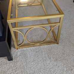 Gold Coffee Table 