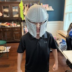 Mandalorian Helmet With Tribal Designs 