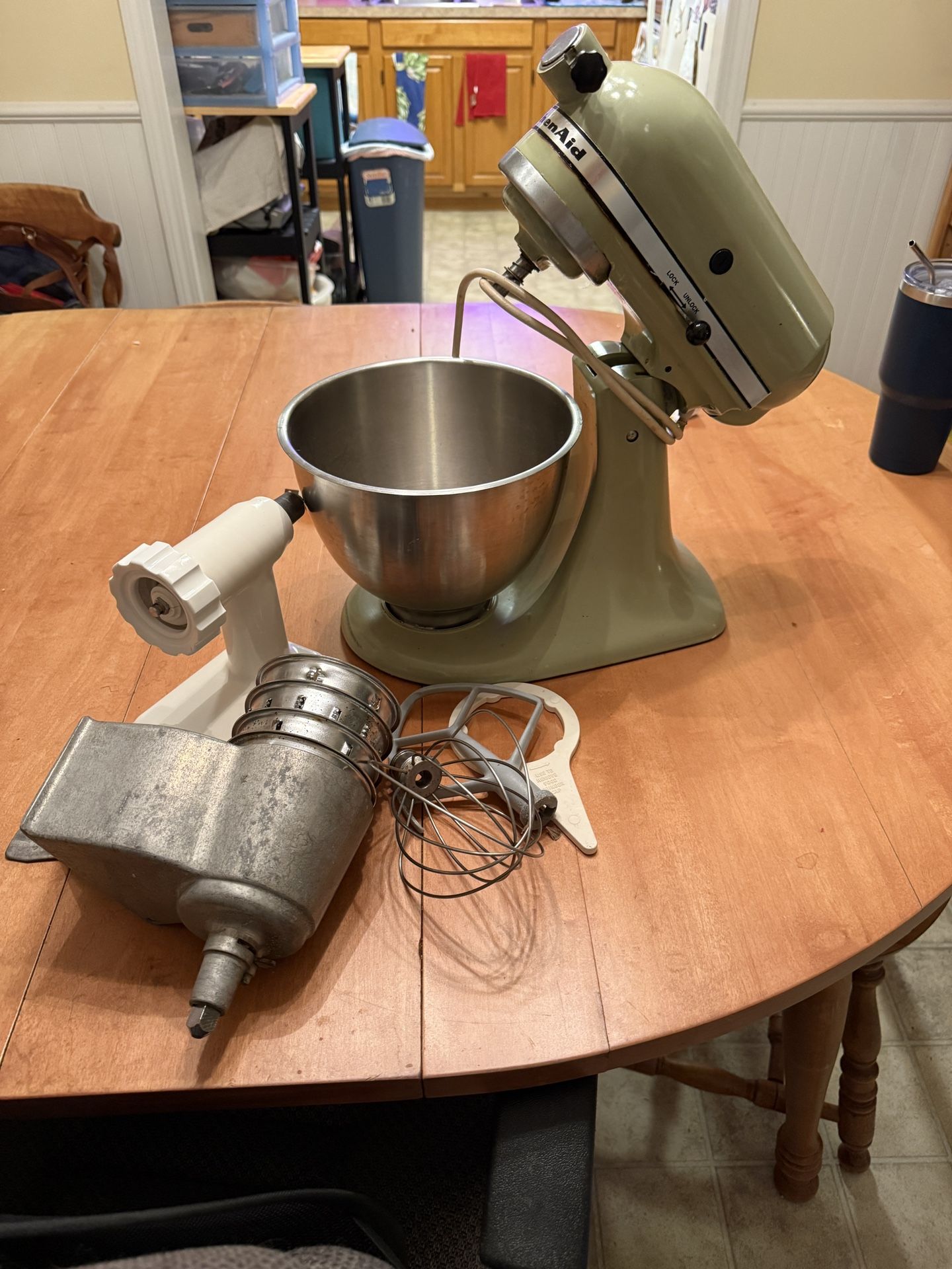 Avocado Green Kitchen Aid Mixer