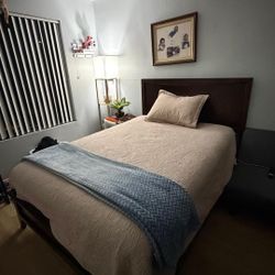 Full Size Bed W/ Mattress