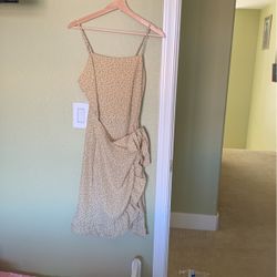 Yellow Summer Midi Dress 