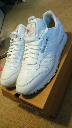 White Reebok Classic