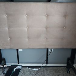 Headboard And Ottoman With Storage