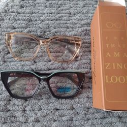 Two Pairs Of New Eyewear, +1.50. One Size Fits The Most 