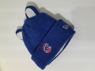 Chicago Cubs Toddler Beenie Hat Blue