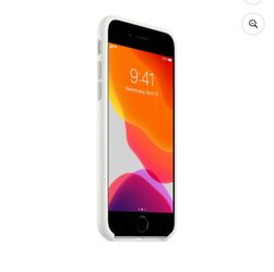 iPhone SE Silicone Case - White