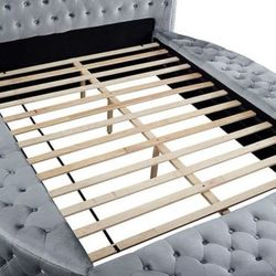 King Platinum Storage Bed Frame Sealed In Boxes