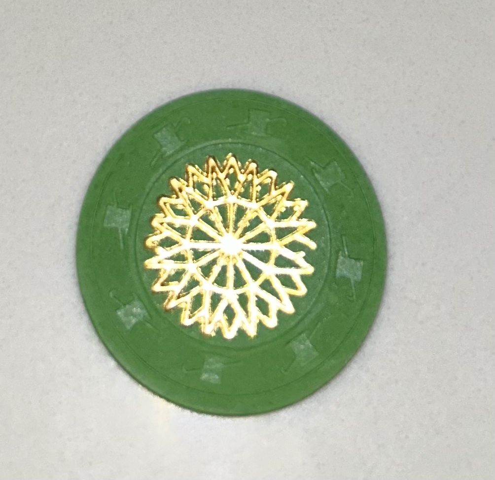 CITY CLUB BOISE, IDAHO VINTAGE CANCELLED CHIP