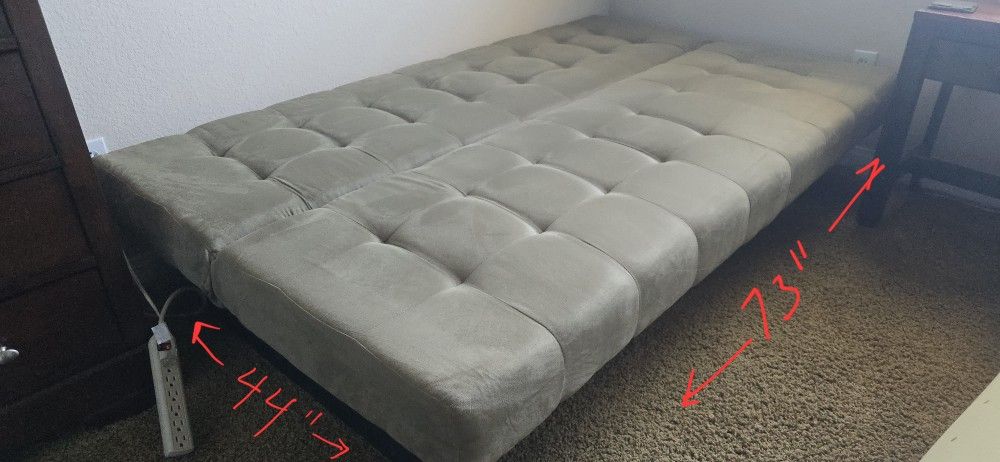 Futon Couch/bed With Storage
