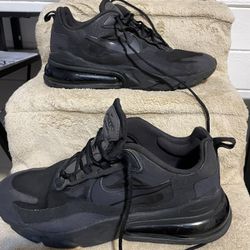 SZ 8.5M Nike Air Max 270 “Hip Hop Triple Black”
