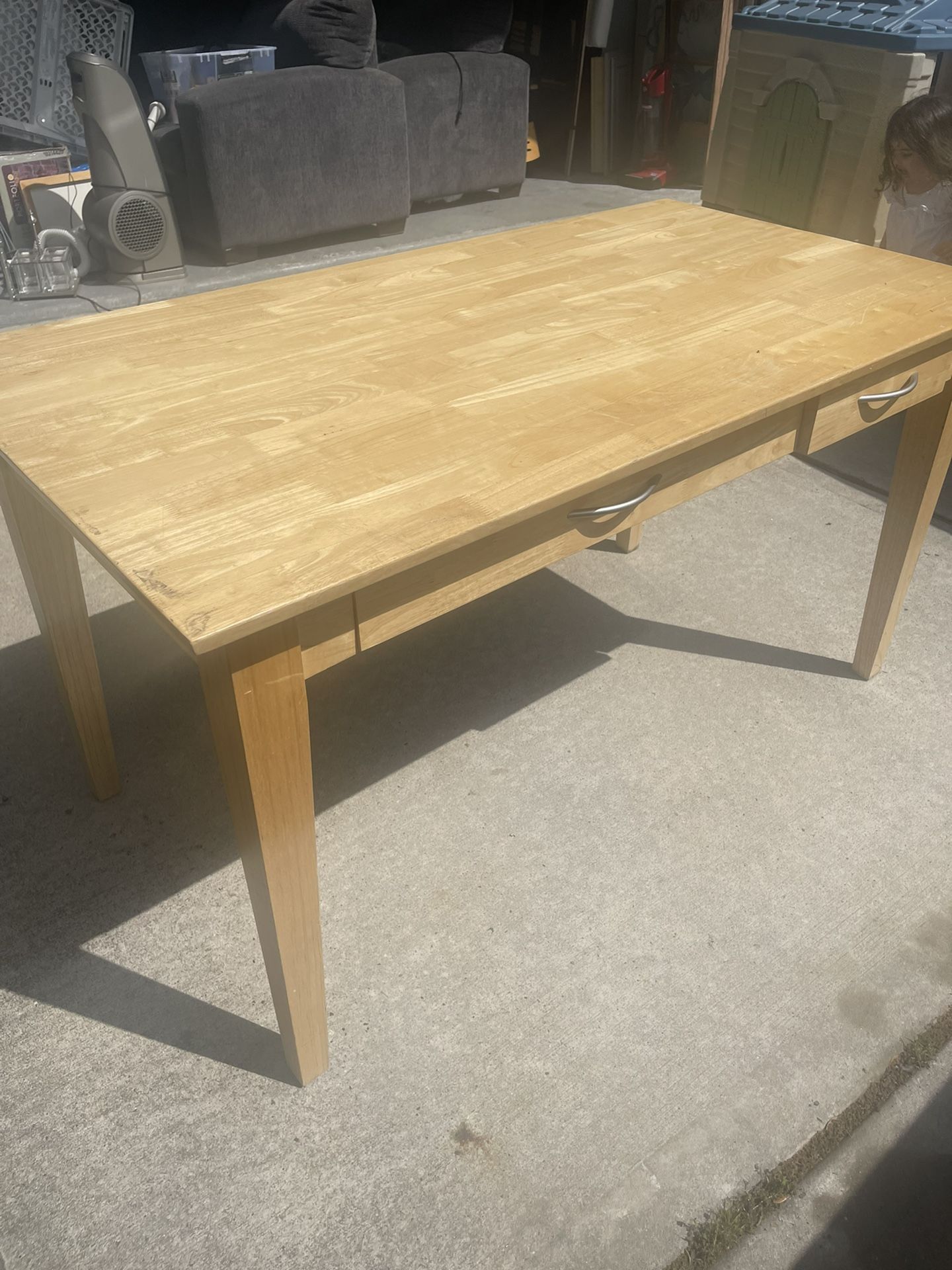 Wood Desk