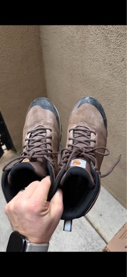 Carhartt work boots steel toe