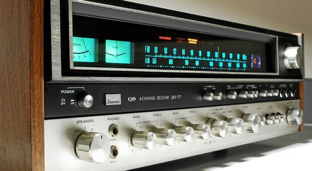 Sansui QRX-7001 Quadraphonic Receiver from the 70s