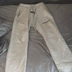 Essentials Light Oatmeal Relaxed Sweatpants