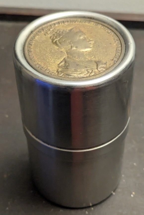 Vintage Maria Anna Augusta Ferdinand Coronation Medal From 1836 Coin Bank