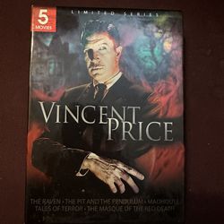 Vincent Price Five Movie Collection Series