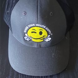 "Make your mouth happy" ballcap