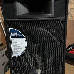 Behringer P1520 Speakers (x2)