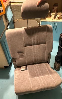 "Replacement Cloth Car Seat / Removable Van Passenger Seat with Headrest"