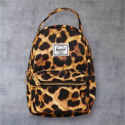 Herschel Supply Co Nova Micro Backpack Leopard Print Tiny Small Bag 7" Travel