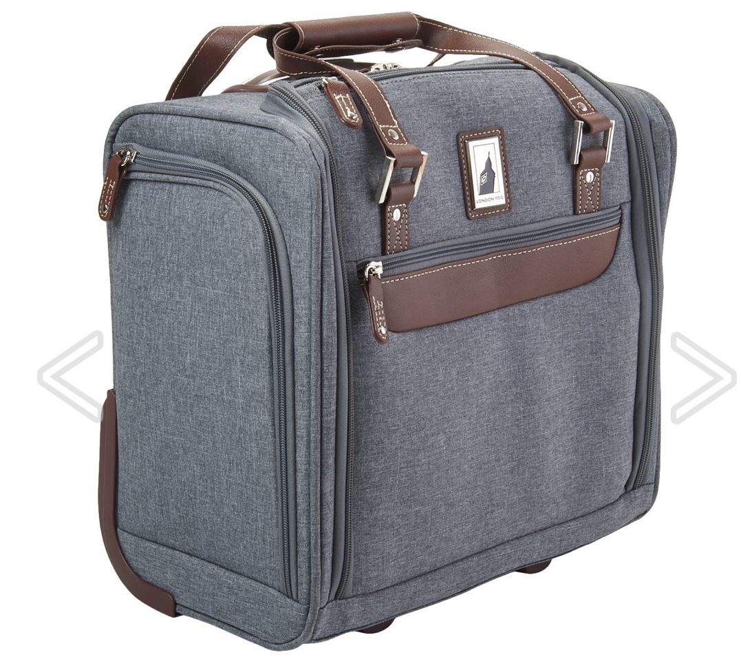 London Fog 15” Wheeled Underseat Luggage
