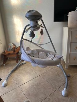 Baby Swing with Mobile and Sound Unit
