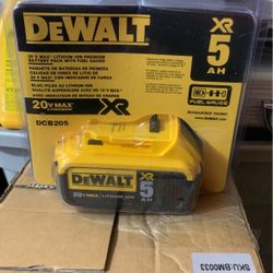 DeWalt Xr5 Ah 20v Max Lithium Ion