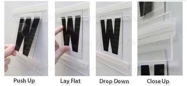 Sign Changeable Letter Track
