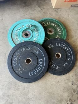 Olympic Weights/bumper Plates Was 