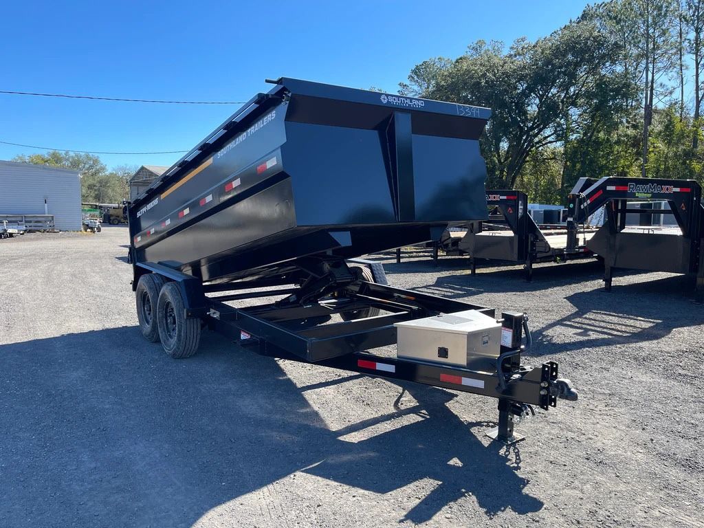 Dump Trailer 16,000lb 7x14x4,New Products : American Fashion Style Bags On Sale