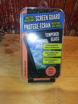 Iphone X & XS Tempered Glass Screen Protector. Brand New Factory Sealed Unopened Item. Tempered Glass Shatter Resistant Anti Fingerprint Coating