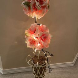 Rose Light Up Topiary 