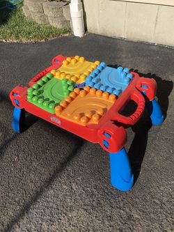 Mega Bloks Building Table