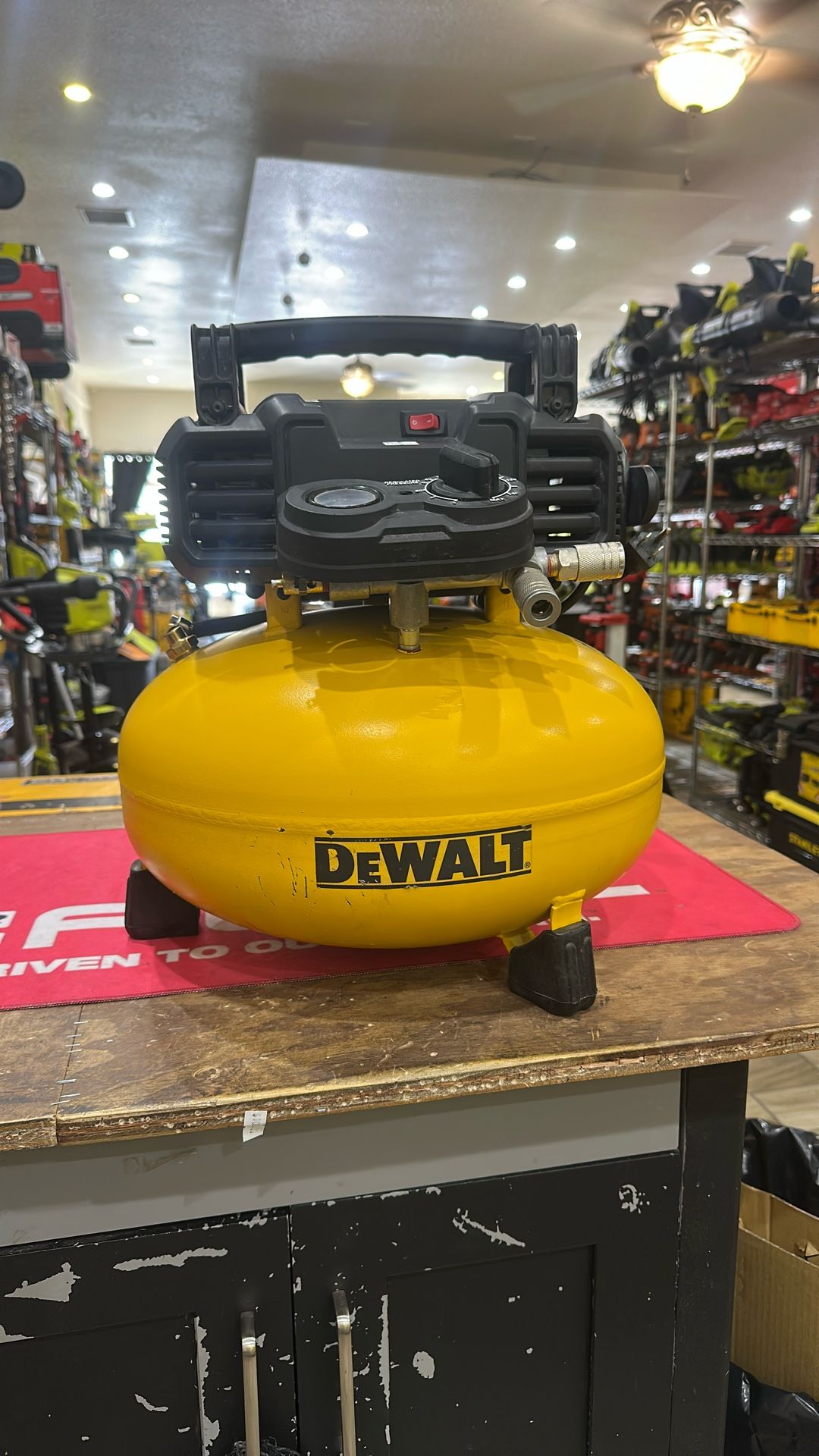 DEWALT 6 Gal. 165 PSI Electric Pancake Air Compressor