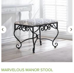 Marvelous manor stool