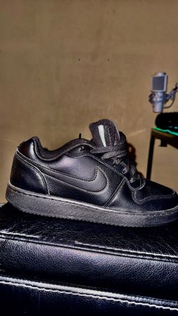Black Nike Ebernon Low Sneakers Shoes