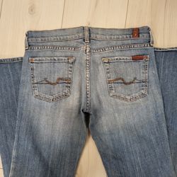 7 For All Mankind Bootcut Jeans Women Size 26
