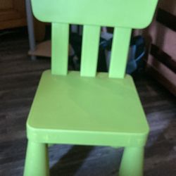 Child’s Chair mint green