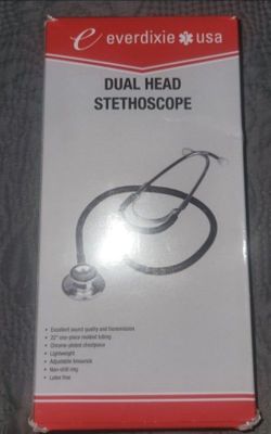 Dual head stethoscope