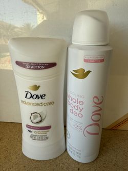 Dove Deodorant 