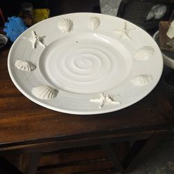 Huge Coastal decor plate