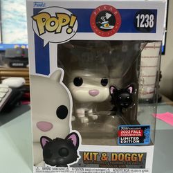 Funko Pop Disney Pixar Short Films Kitbull #1238 Kit & Doggy NYCC New York Comic Con Fall Convention Exclusive