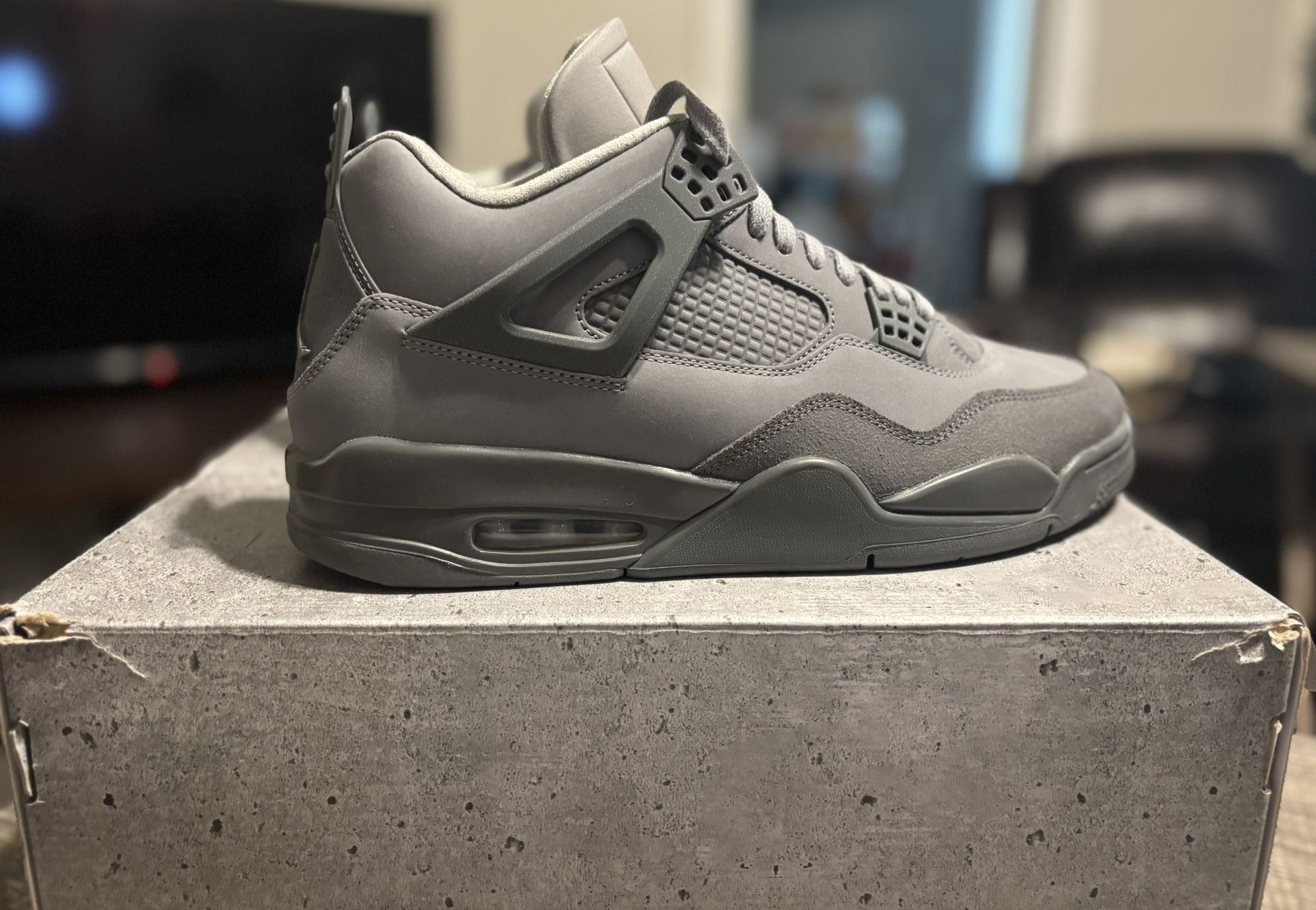 Jordan 4 Wet Cement Sz 12 Authentic In Ft.Worth 